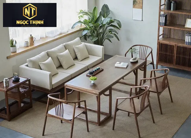 Xưởng Nội Thất Ngọc Thịnh - Bộ bàn ghế sofa phù hợp với không giản nhỏ Xưởng Nội Thất Ngọc Thịnh - Bộ bàn ghế sofa phù hợp với không giản nhỏ